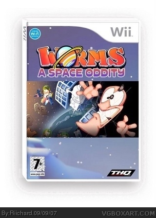 Worms: A Space Oddity box art cover