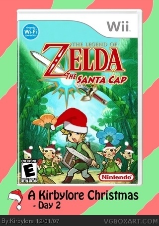 The Legend of Zelda : The Santa Cap box cover