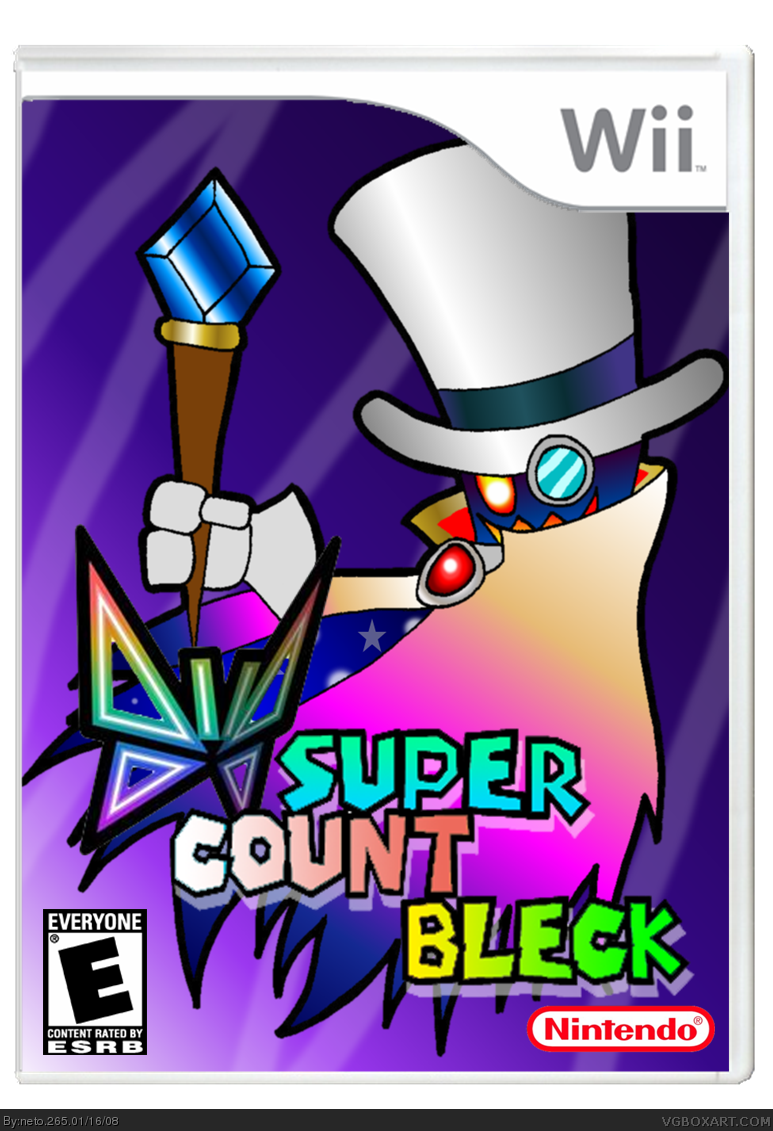 Super Count Bleck box cover