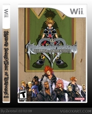Kingdom Hearts: Chain of Memories II box art cover