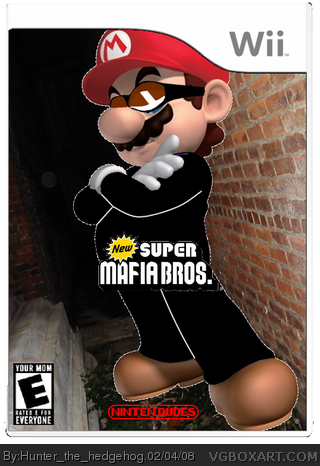 NEW Super Mafia Bros. box cover