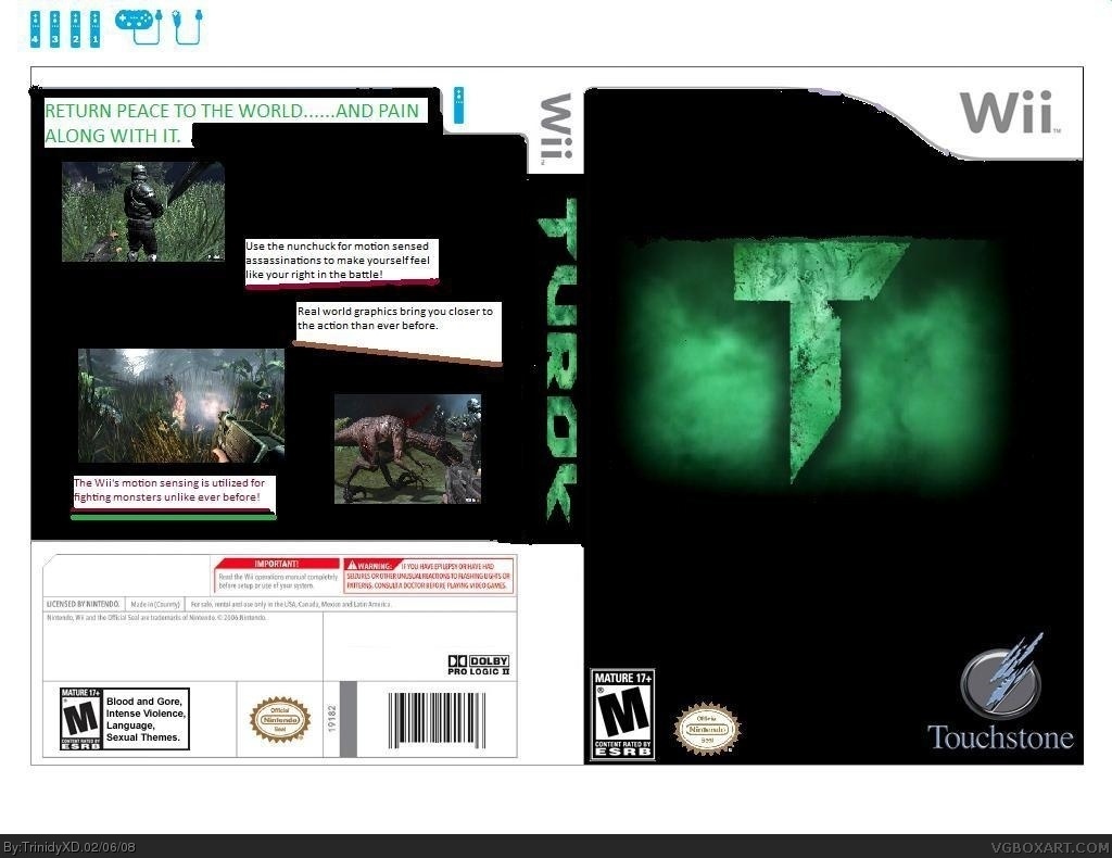 Turok: Wii Edition box cover