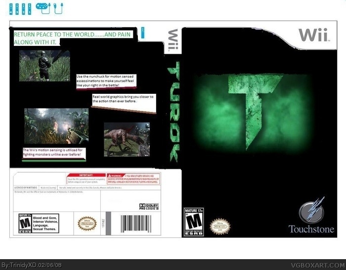 Turok: Wii Edition box art cover