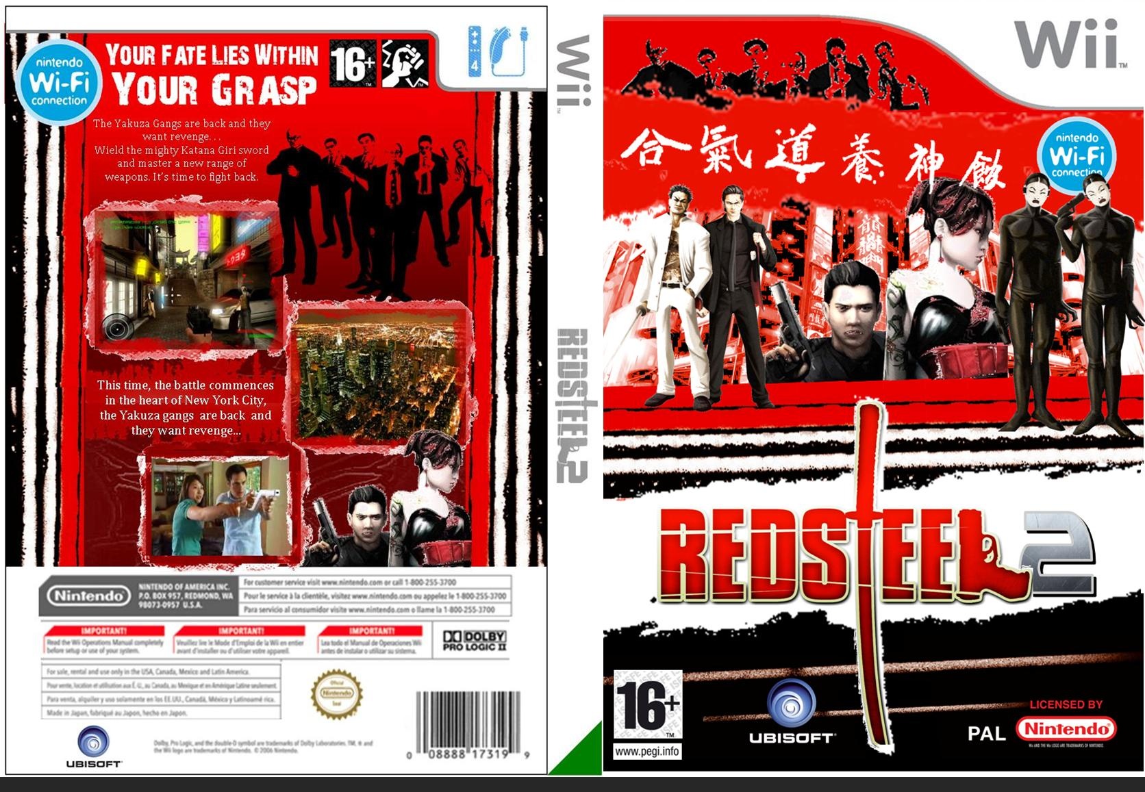 Red Steel 2 box cover