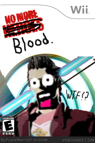 No More Blood box art cover