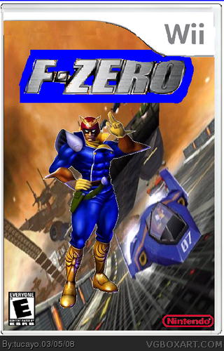 organiseren waarom niet Rusteloos F-Zero Wii Box Art Cover by tucayo