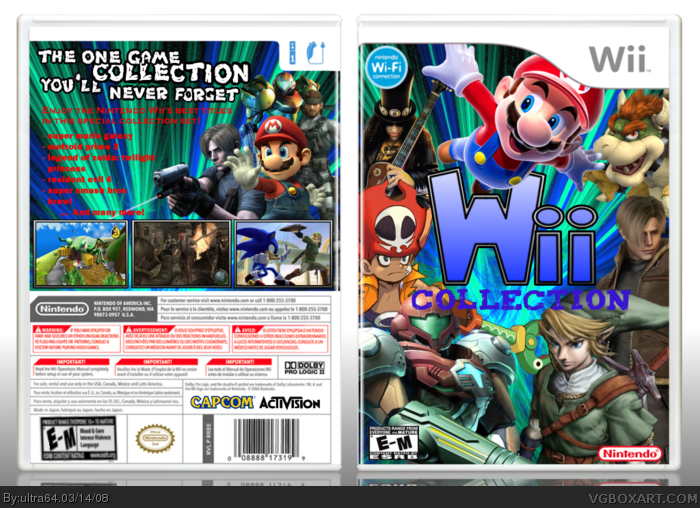 wii games covers