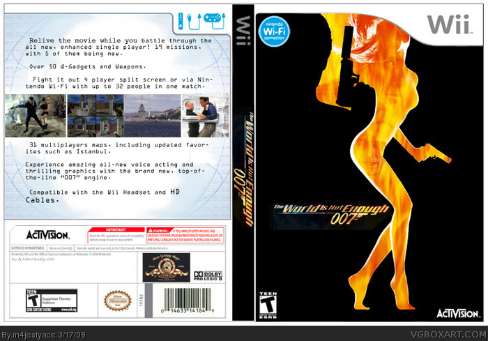 007:The World is Not Enough box art cover