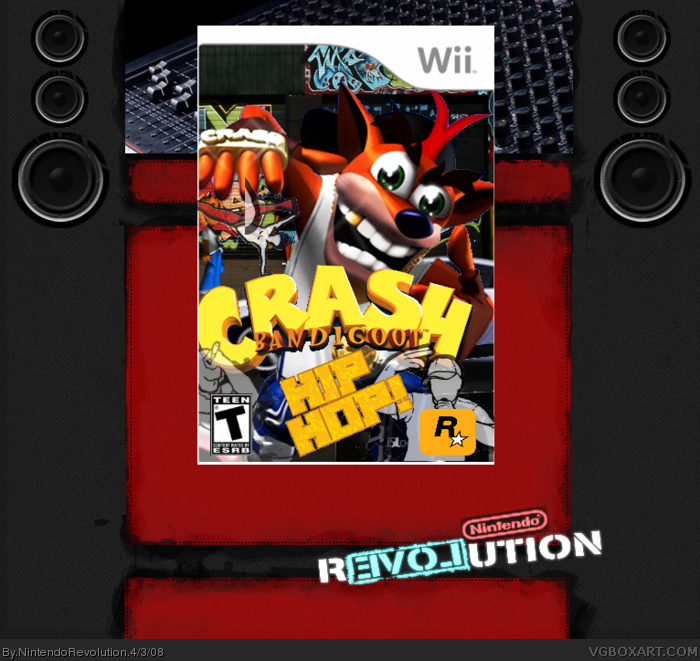 Crash Bandicoot: Hip Hop box art cover