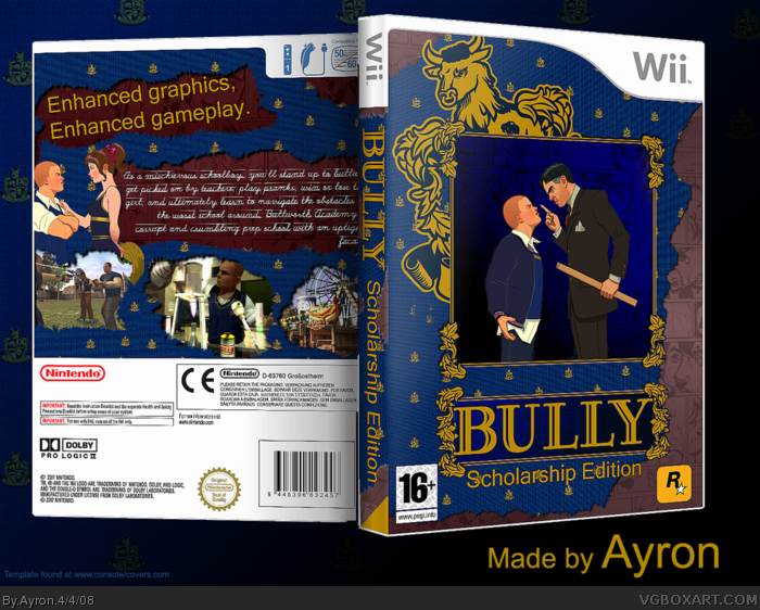 Bully: Scholarship Edition Box Shot for iOS (iPhone/iPad) - GameFAQs