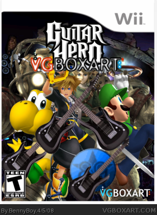 Guitar Hero: Vgboxart box cover