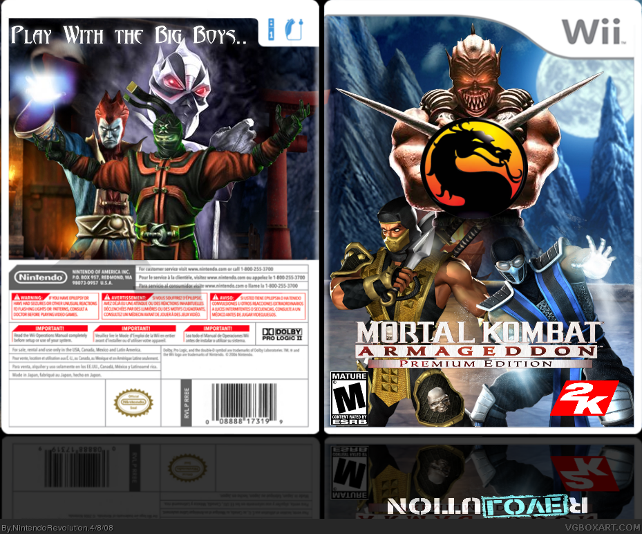 Mortal Kombat: Armageddon - Nintendo Wii : Target