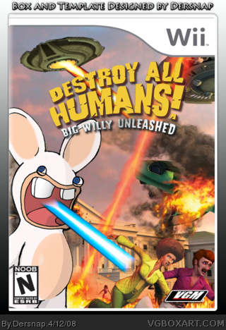 Destroy All Humans! Big Willy Unleashed box cover