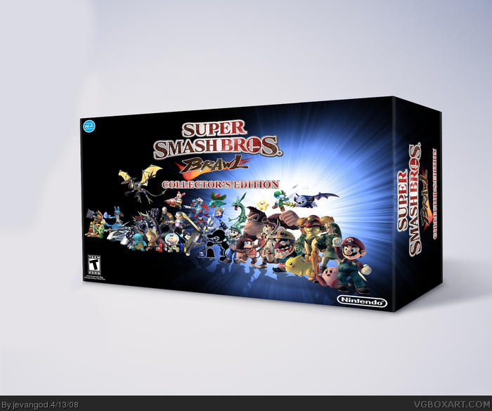 Super Smash Bros. Brawl Collector's Edition box art cover