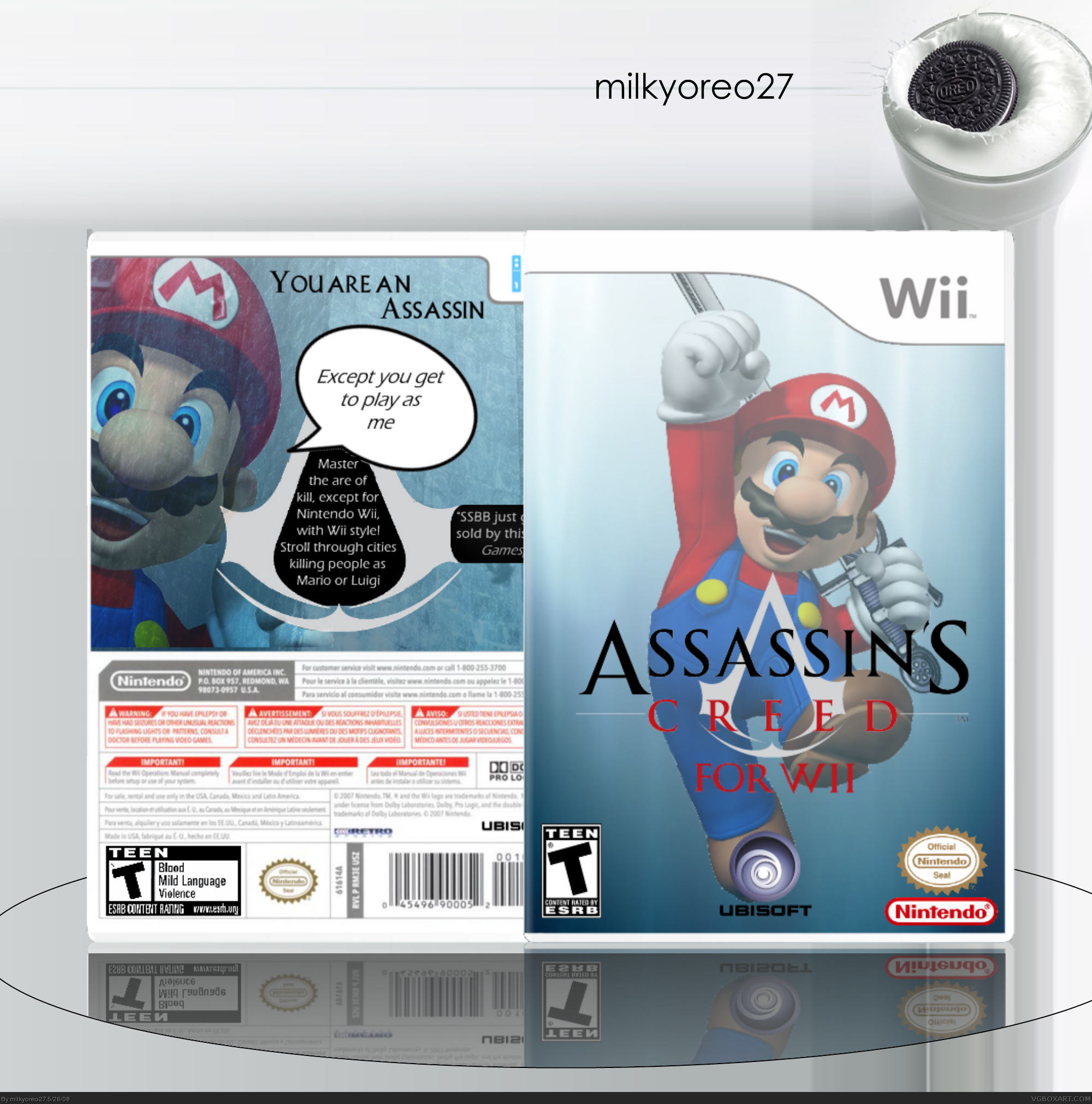 Assassin's Creed for Nintendo Wii box cover
