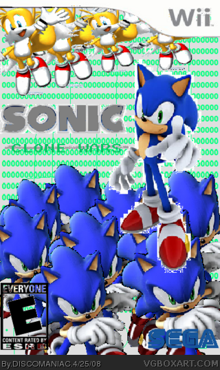Sonic Clone Wars Wii Box Art Cover By Discomaniac