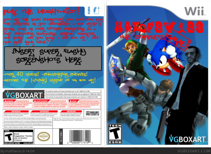 HalfSwiss: The Complete Game box art cover