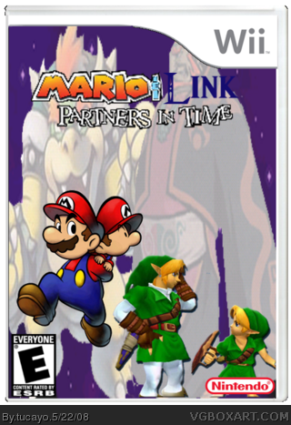 Mario & Link: Partners in Time box cover