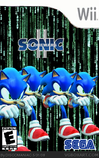 Sonic Clone Wars Ii Wii Box Art Cover By Discomaniac