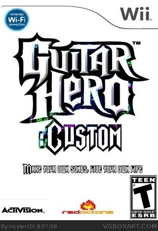 Guitar Hero: Customs box cover