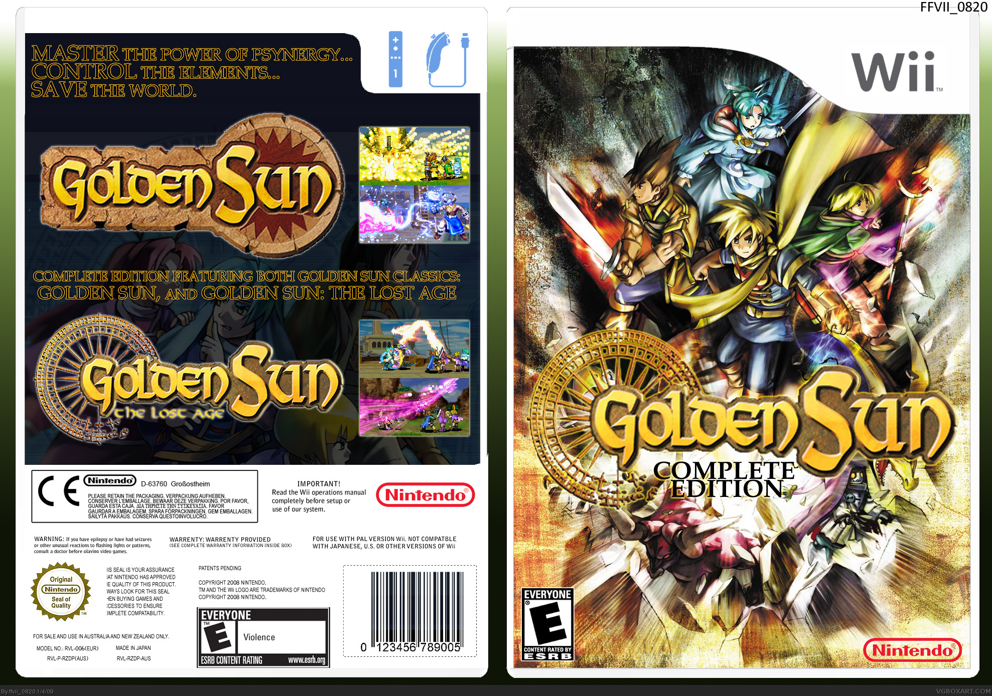 Golden Sun: Complete Edition box cover