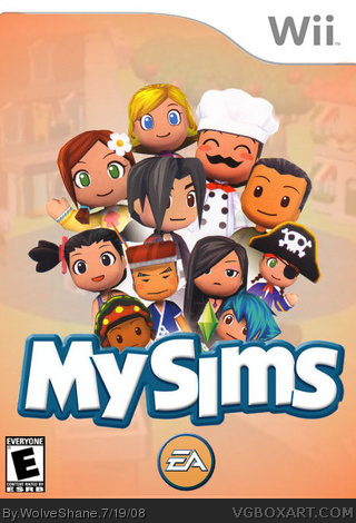 MySims box cover