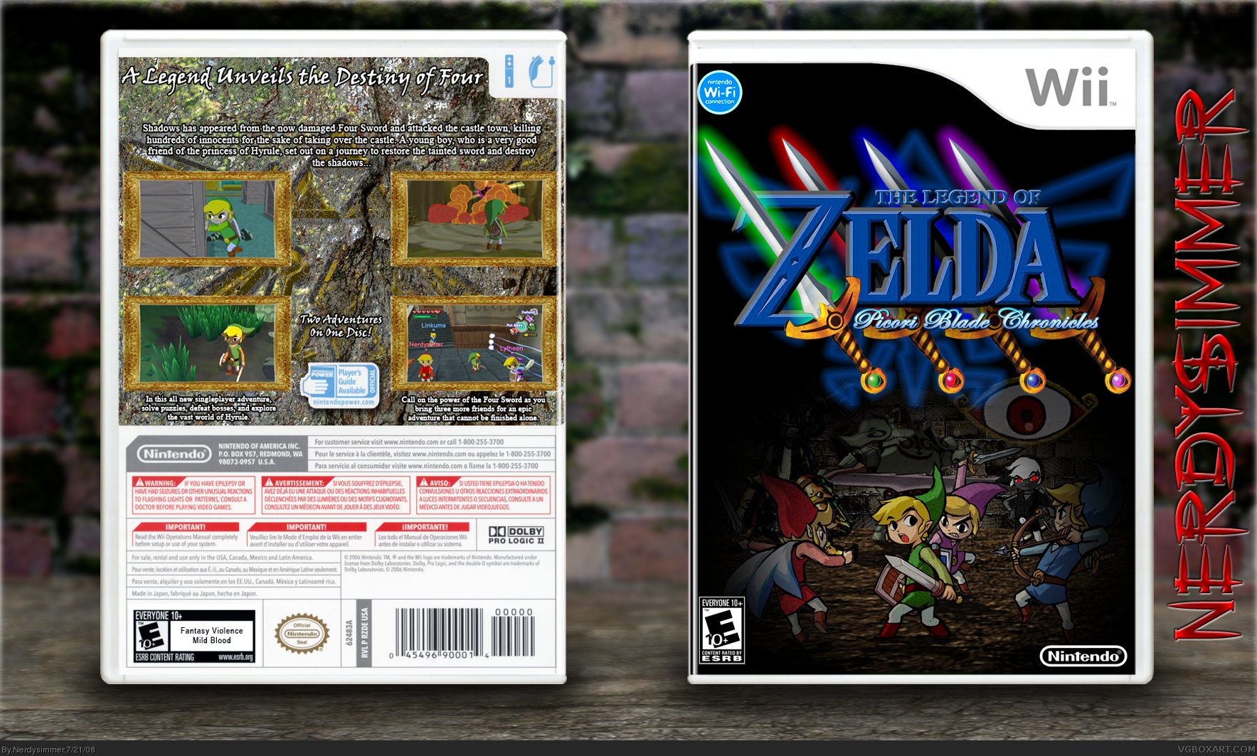 The Legend of Zelda: Picori Blade Chronicles box cover