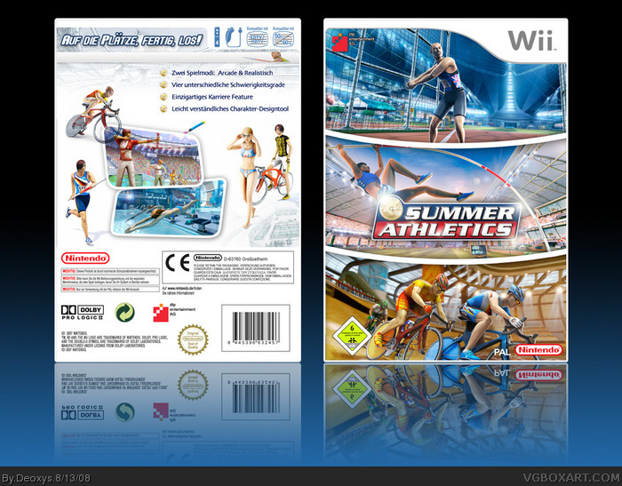 Summer Athletics box art cover