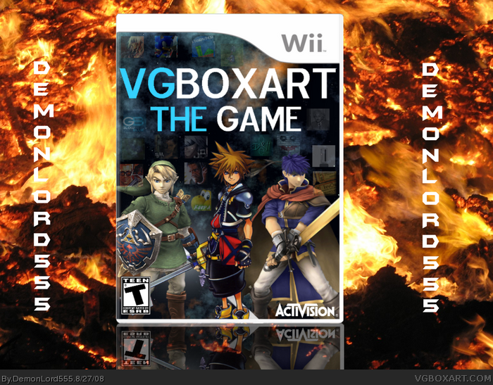VGBoxArt The Game box art cover