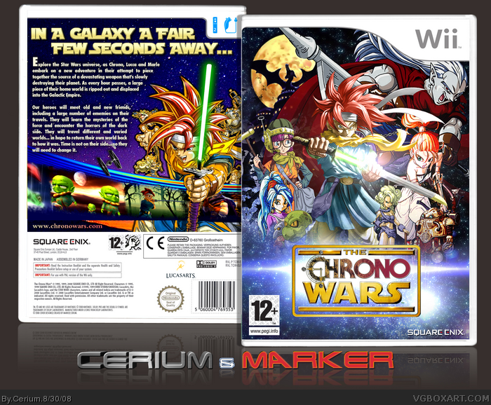 The Chrono Wars box art cover
