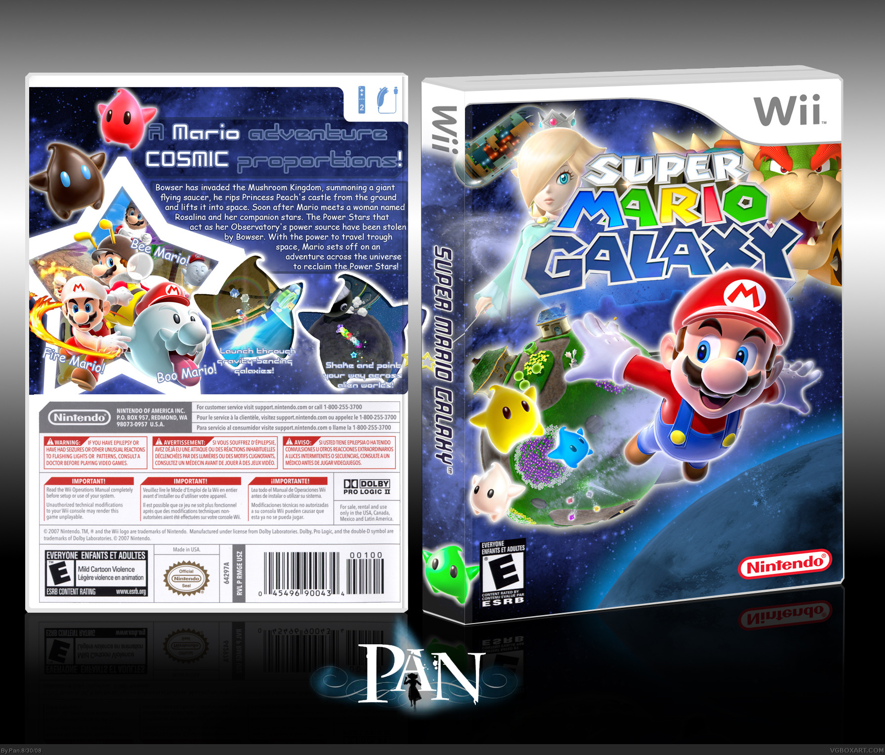 40. Super Mario Galaxy. →. ←. Box Cover. 