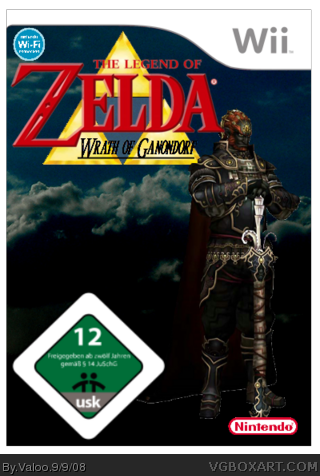 The Legend of Zelda: Wrath of Ganondorf box cover