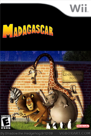 Madagascar box art cover