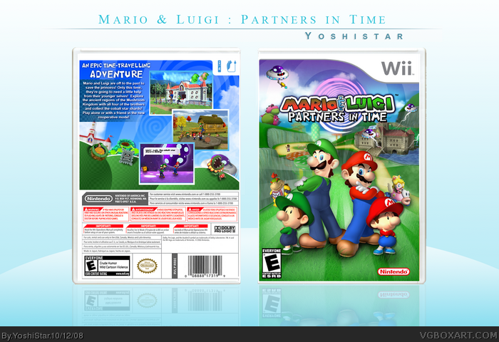 & Partners in Time Wii Art Cover by YoshiStar