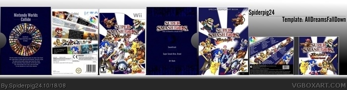 Super Smash Bros. Brawl: The Ultimate Collection box art cover