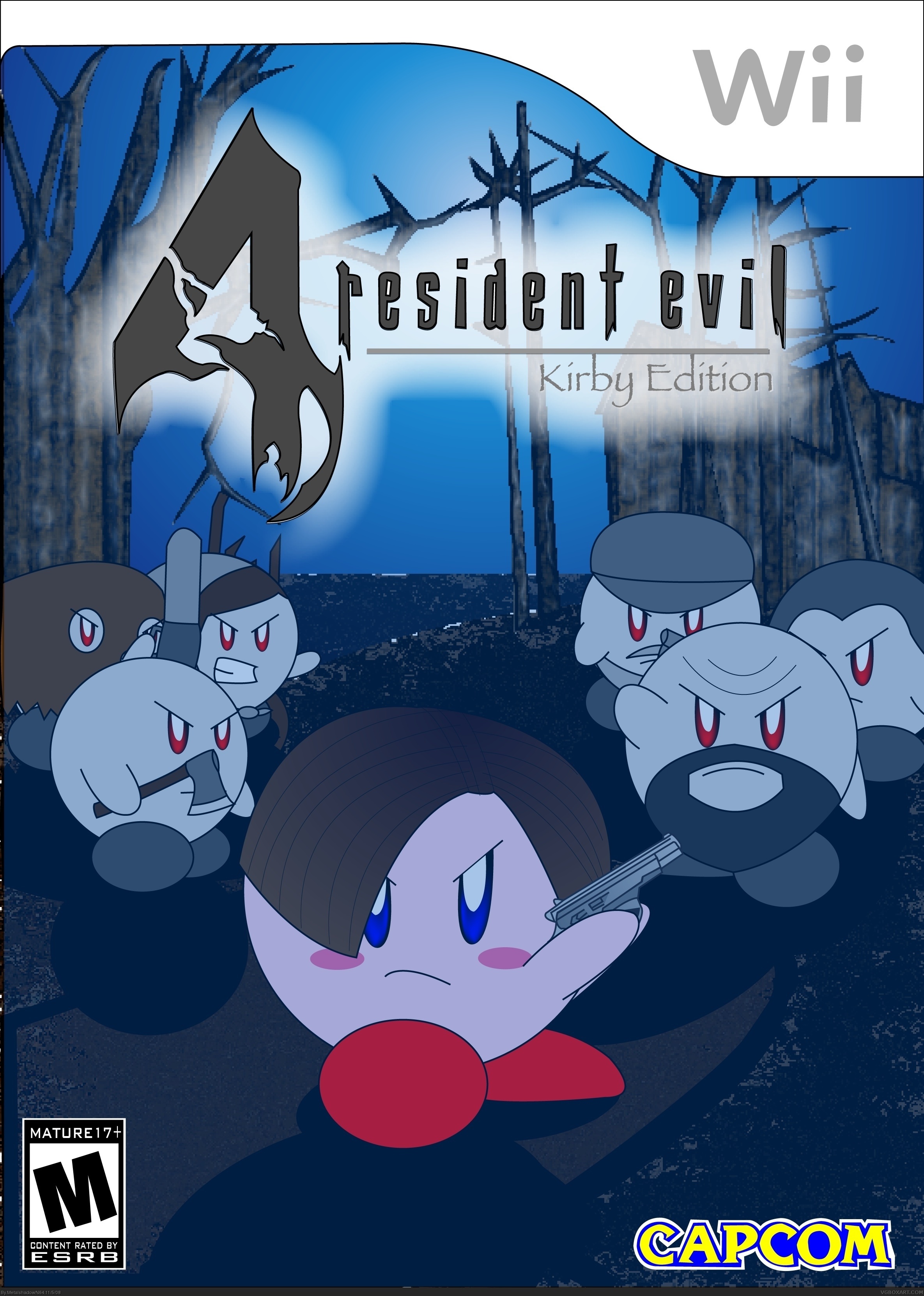Resident Evil 4: Kirby Edition box cover