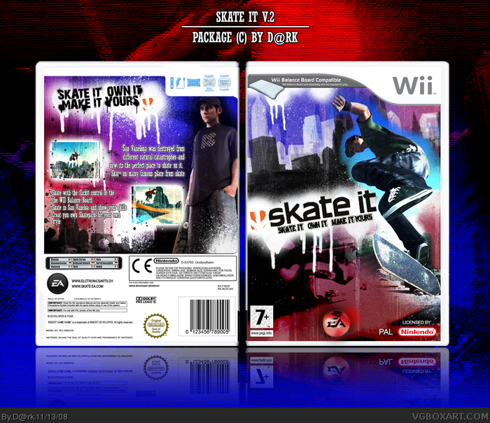 SkateIt box art cover