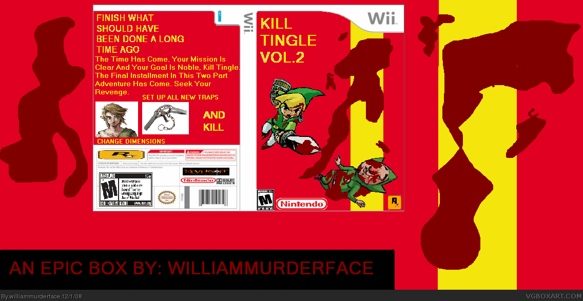 Kill Tingle Vol.2 box cover