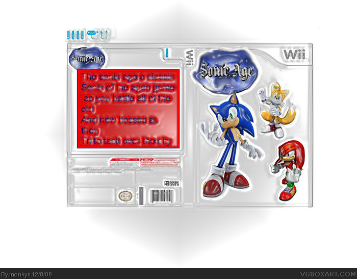 Sonic Age box art cover
