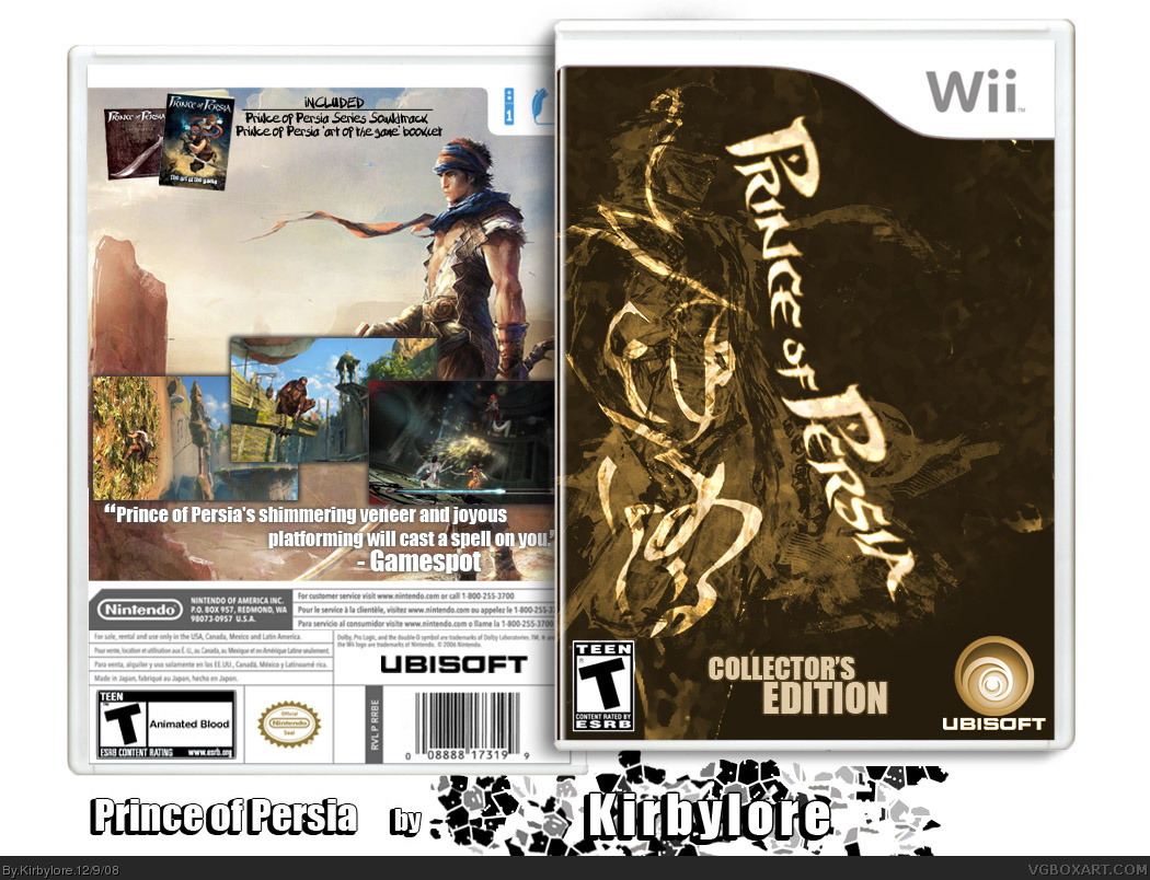 Prince of Persia : Collector's Edition box cover