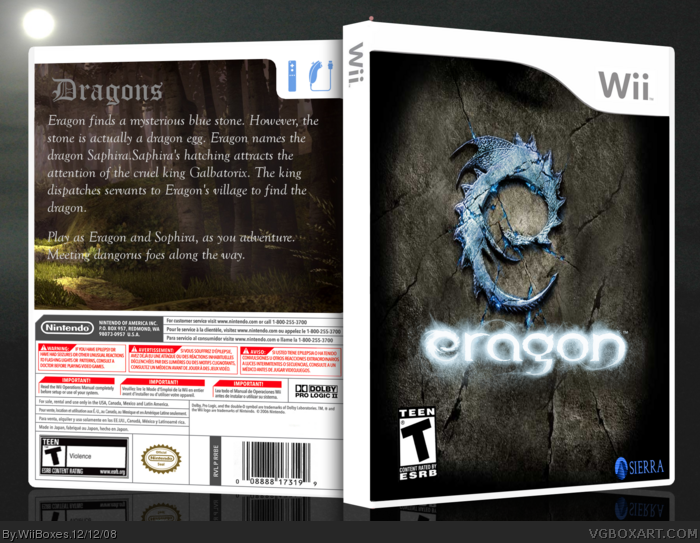 Eragon box art cover