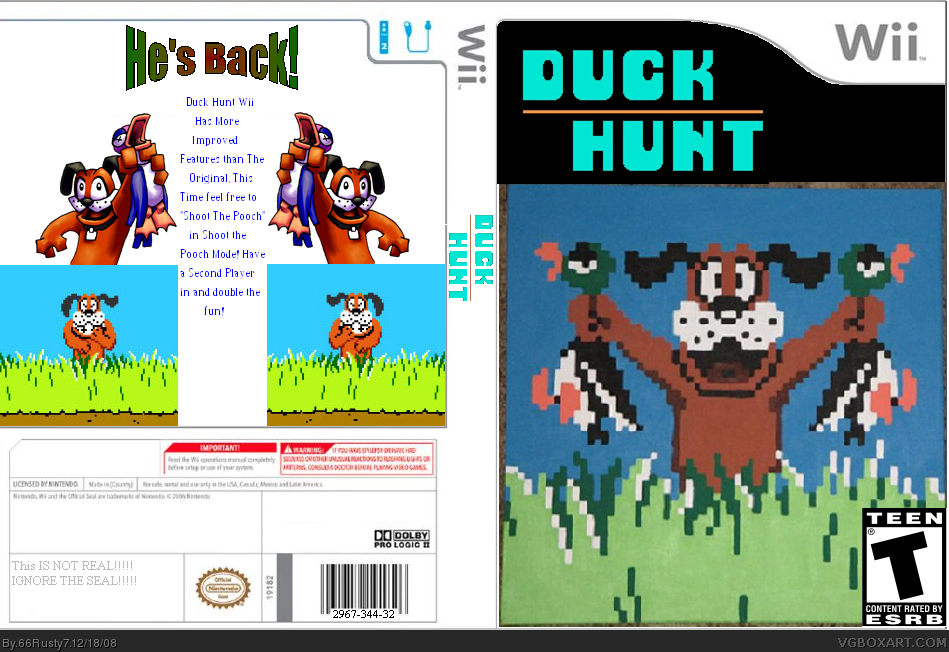 Duck Hunt: Wii Edition box cover
