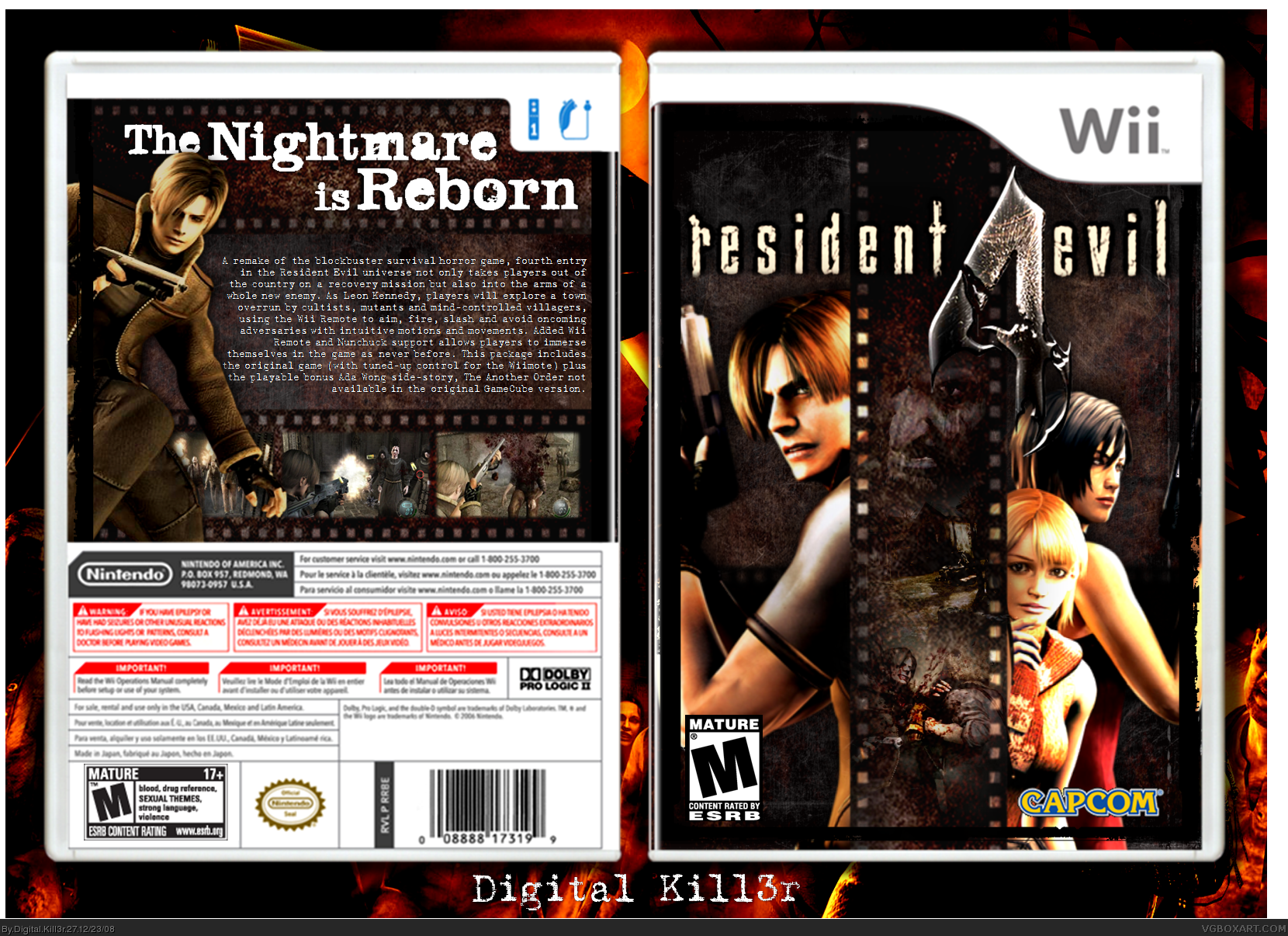 Resident evil 4 remake box art