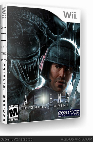 Aliens:Colonial Marines box cover