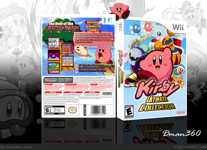 Kirby Ultimate Collection box art cover