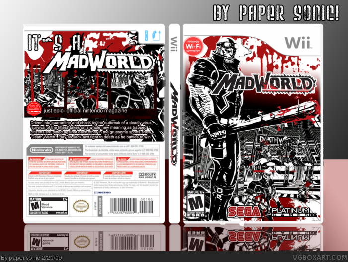 Madworld for Nintendo Wii Unboxing Video 