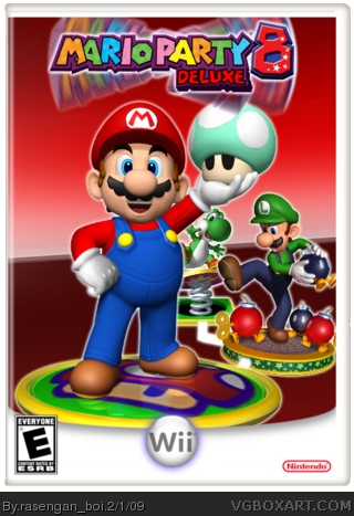 Mario Party 8: Deluxe box cover
