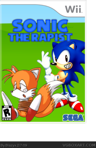 Sonic the Rapist box cover
