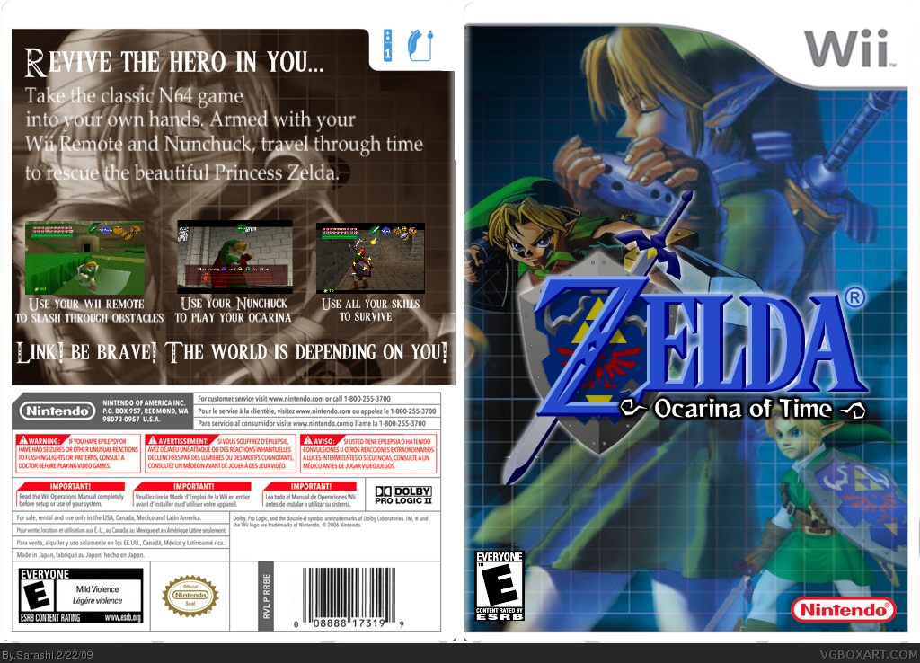 the legend of zelda ocarina of time gc iso for wii