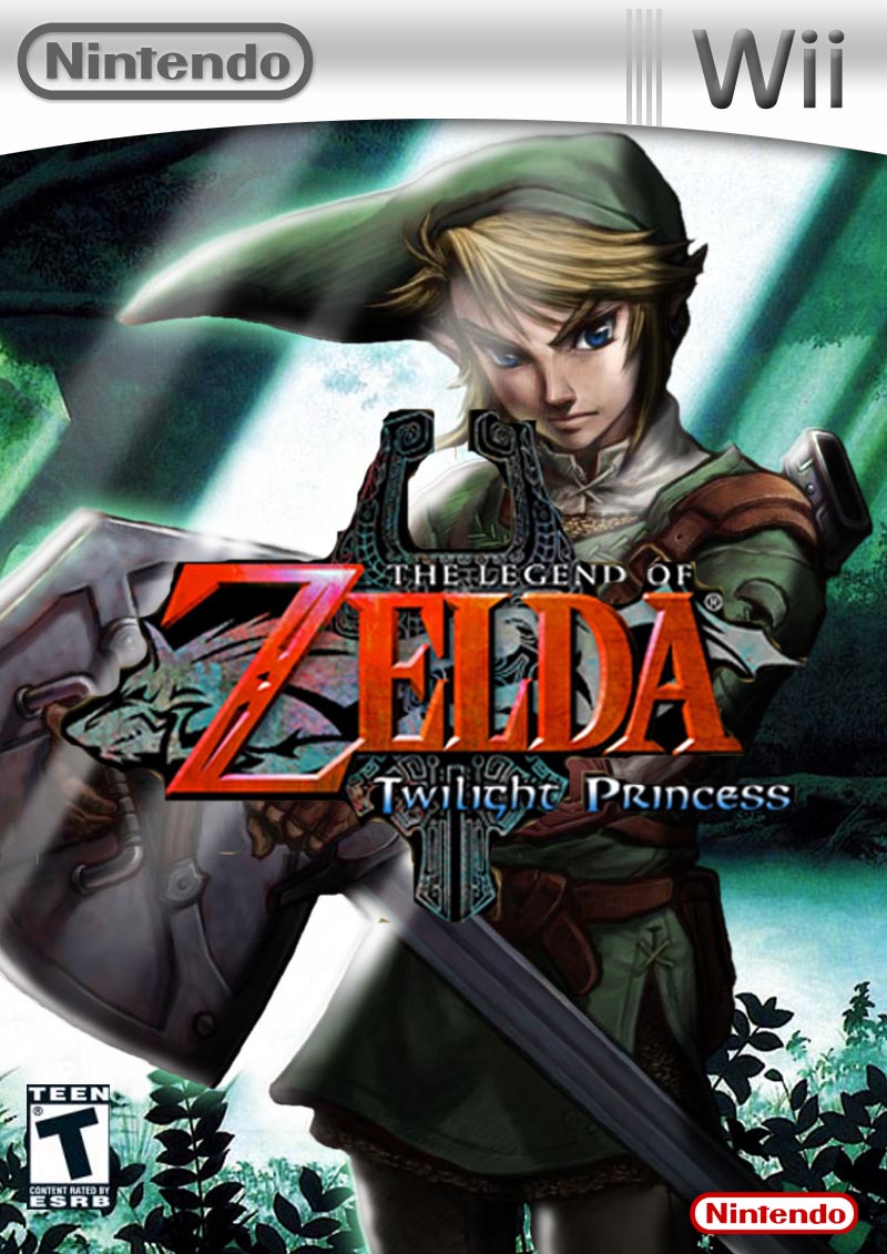 The Legend of Zelda: Twilight Princess Wii Box Art Cover ...